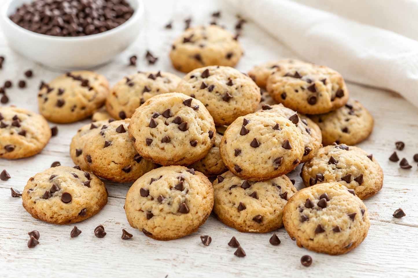 Mini Chocolate Chip Cookies