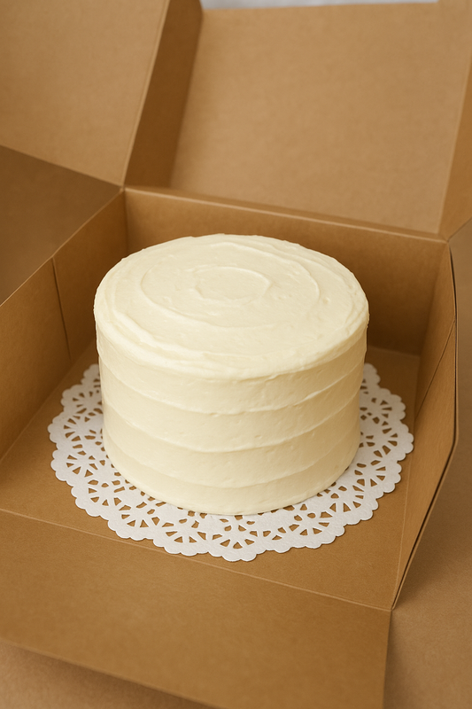 Mini Vanilla Cake with Vanilla Buttercream