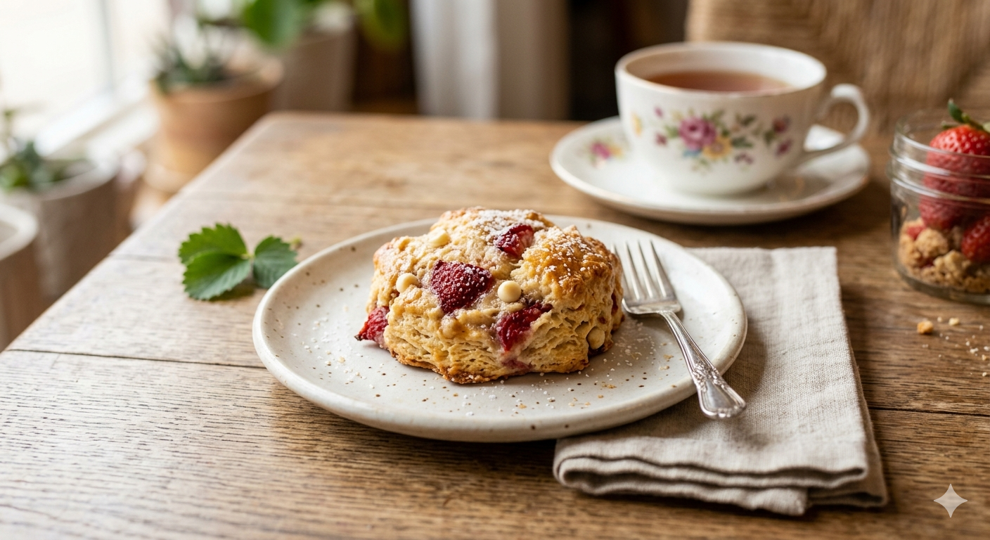 Strawberry Scone